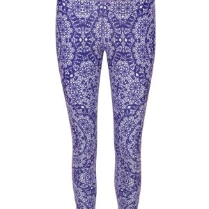 Blueberry Drizzle - Pantalon de yoga écologique à imprimé mandala