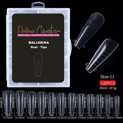 Nail Dual Tips Ballerina