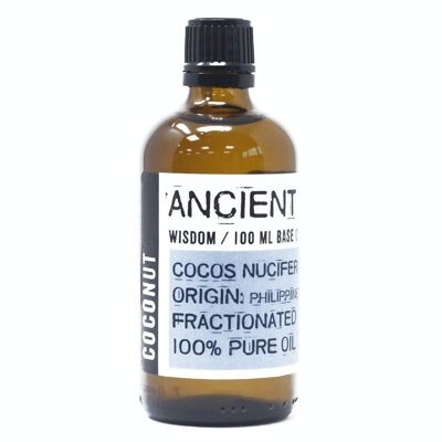 BO-06 - Huile de noix de coco fractionnée - 100 ml - Vendu en 1x unité/s par enveloppe