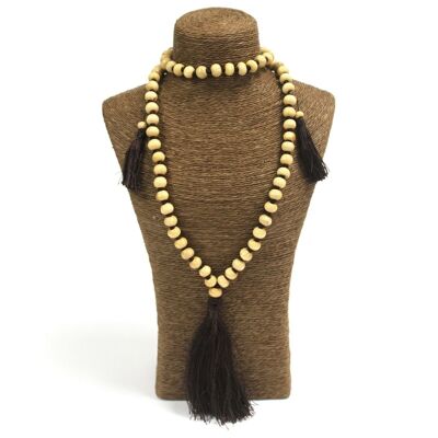 Btass-04 - Bali Tassel 70 cm Marron - Vendu en 3x unité/s par extérieur