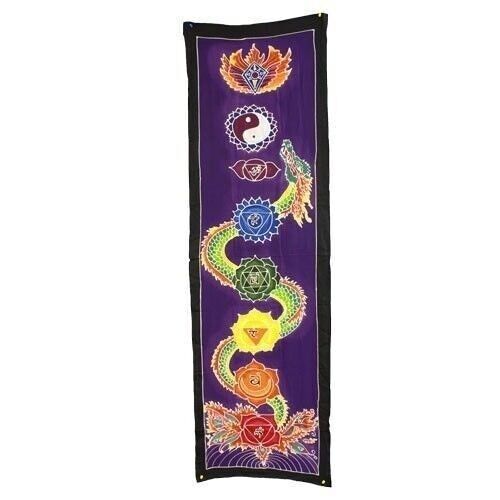 Bwax-19 - Chakra Drop Banner - Dragon 175x53cm - Sold in 1x unit/s per outer