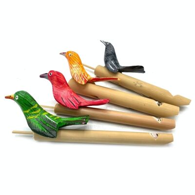 Bwis-02 - Bird Whistle - 4 assorted - Sold in 4x unit/s per outer