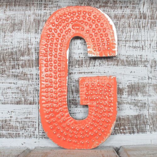 CAL-07 - Letter "G" - Assorted Colours - 15cm - Sold in 6x unit/s per outer