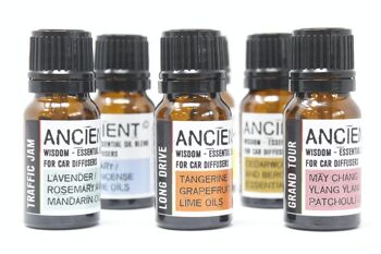 CarEO-03 - Mélange de voiture d'aromathérapie 10 ml - Facilité de voyage - Vendu en 1x unité/s par extérieur 5