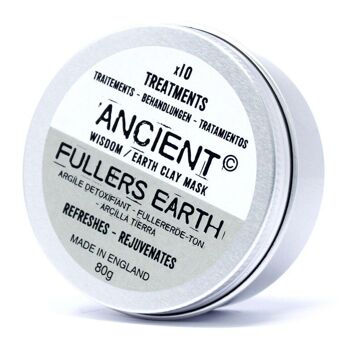 Clay-04 - Masque facial Fuller Earth 80g - Vendu en 1x unité/s par extérieur 5