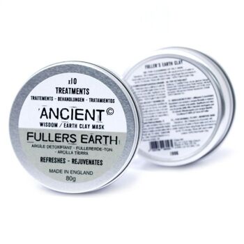 Clay-04 - Masque facial Fuller Earth 80g - Vendu en 1x unité/s par extérieur 3