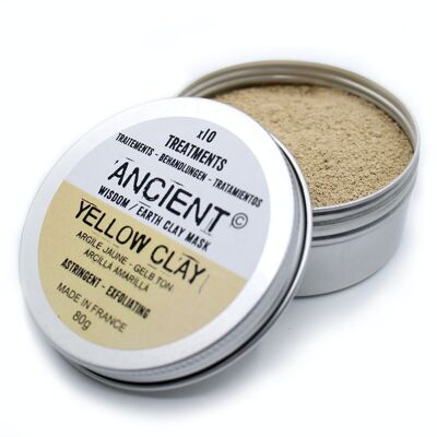 Clay-08 - Yellow Clay 80g - Sold in 1x unit/s per outer