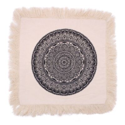 CMC-04 - Traditional Mandala Cushion Covers - 45x45cm - black - Sold in 4x unit/s per outer