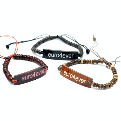 CocoSG-02 - Coco Slogan Bracelets - Euro4Ever - Sold in 6x unit/s per outer