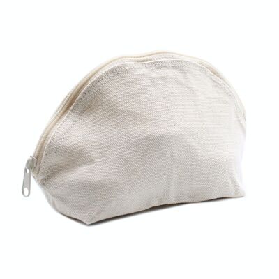 CotTB-06 - Kulturbeutel aus natürlicher Baumwolle 10 oz - Moon Bag - Verkauft in 12x Einheit/en pro Außenhülle