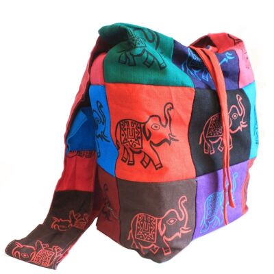 CSB-03 - Cotton Patch Sling Bags - Elephant - Sold in 1x unit/s per outer