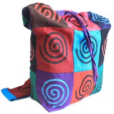 CSB-04 - Cotton Patch Sling Bags - Spiral - Sold in 1x unit/s per outer