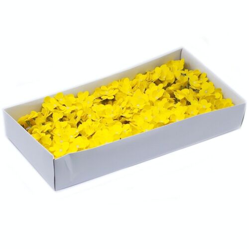 CSFH-41 - Craft Soap Flowers - Hyacinth Bean - Yellow - Sold in 36x unit/s per outer
