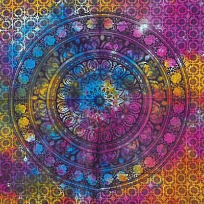 CWA-15 - Cotton Wall Art - Mandala Elephant - Sold in 1x unit/s per outer