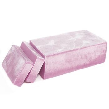 DBSoap-07 - Pain de savon de luxe au double beurre - Huiles florales - Vendu en 1x unité/s par extérieur 2