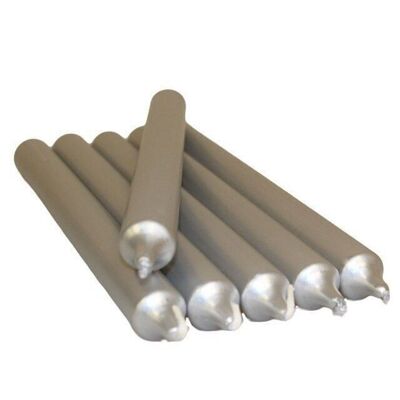 DC-19 - Silver Metallic Candles - Sold in 12x unit/s per outer
