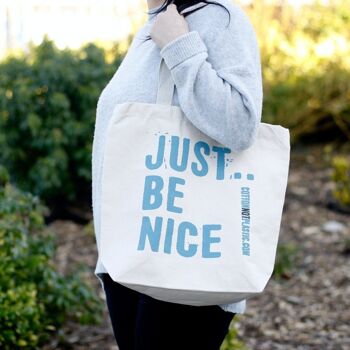 EcoC-02 - Just Be Nice - (4 designs assortis) - Vendu en 4x unité/s par extérieur 2