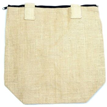 EcoJt-07 - Sac Eco Jute - Conception vierge - Vendu en 4x unité/s par extérieur 5