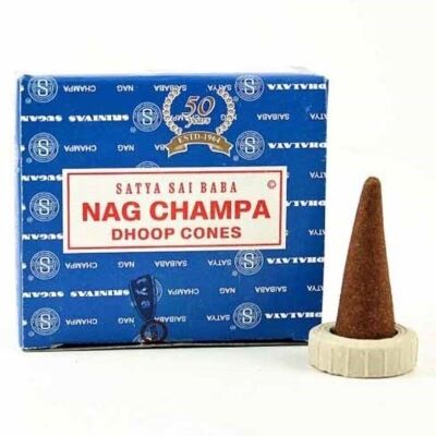 EID-27 - Nagchampa Dhoop Cones - Sold in 12x unit/s per outer
