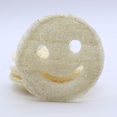 ELLoofah-07 - Whole Loofah Smiley Face - Sold in 12x unit/s per outer