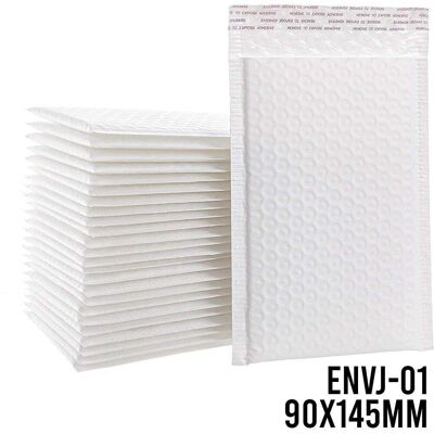 EnvJ-01 - Jiffy Airkraft Blanc AK000 - 90x145mm - Vendu en 150x unité/s par extérieur