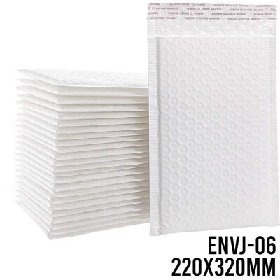 EnvJ-06 - Jiffy Airkraft White AK3 - 220x320mm - Sold in 50x unit/s per outer