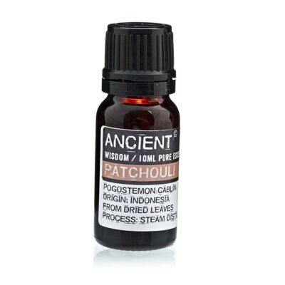 EO-10 - 10 ml Patchouli Essential Oil - Sold in 1x unit/s per outer