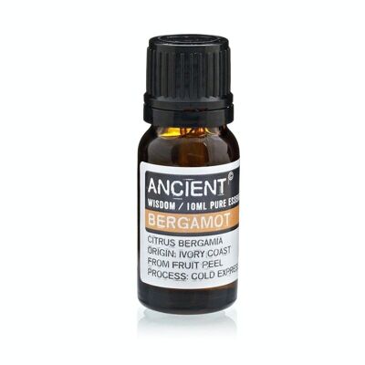 EO-14 - 10 ml Bergamot (FCF) Essential Oil - Sold in 1x unit/s per outer