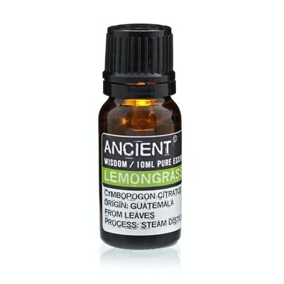 EO-28 - 10 ml Lemongrass Essential Oil - Sold in 1x unit/s per outer