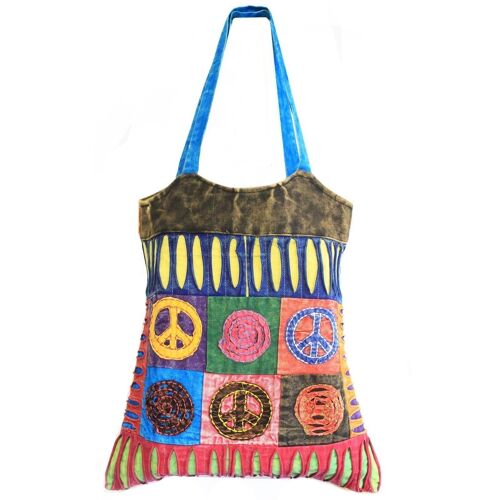 EPB-02 - Classic Peace Skirt Bags (asst des) - Sold in 1x unit/s per outer