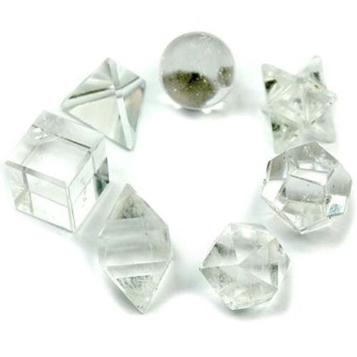 EPS-05 - Geometric Seven Piece Crystal Set - Sold in 1x unit/s per outer