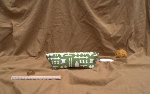 Olive Lechlade print pencil case
