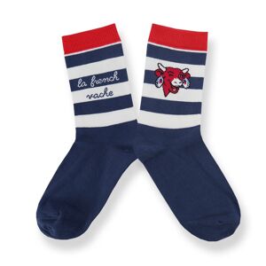 Chaussettes La French Vache Bleu