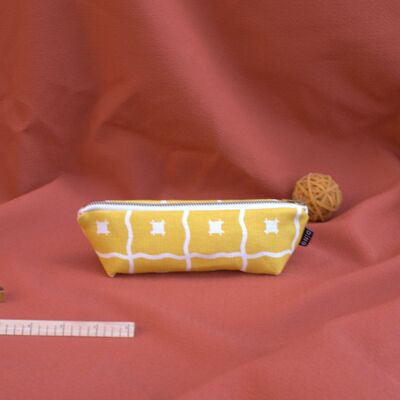 Yellow Padma pencil case