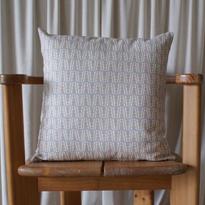 Silver Grey Woolsthorpe linen cushion