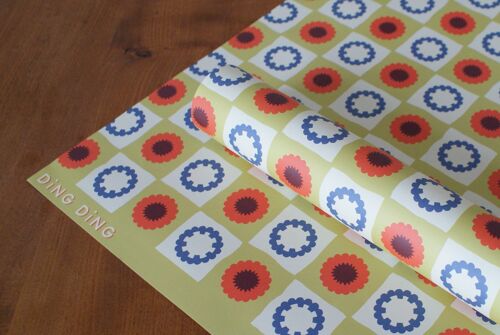 Flower Pattern wrapping paper