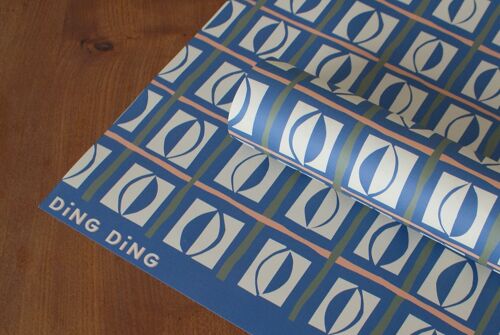 Grid Pattern wrapping paper