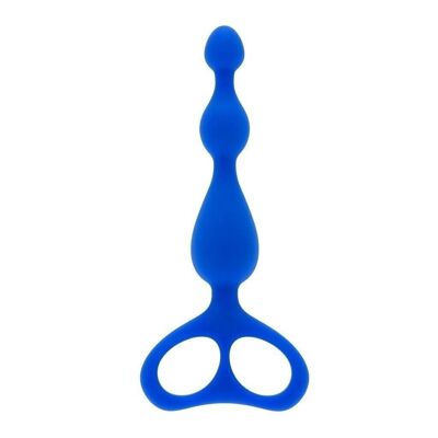 Anal chain with 3 balls Mao Blue
