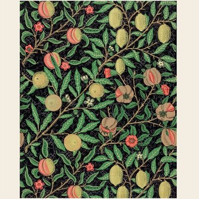 Poster William Morris - Modelli di frutta