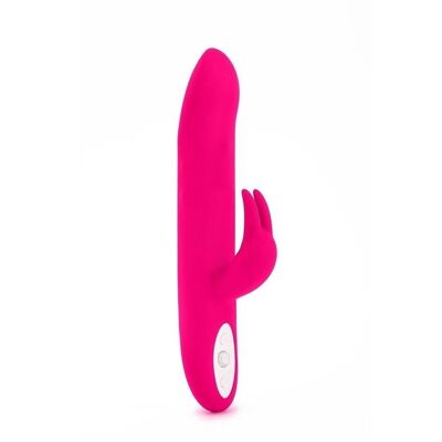 Bunny vibrator with internal balls Pepi Fuchsia