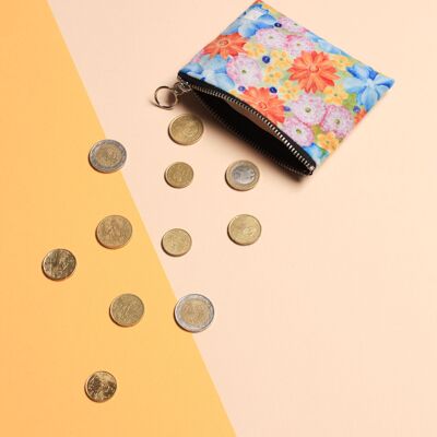 Flowers coin purse