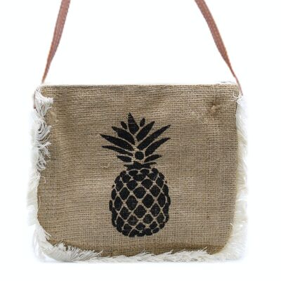 FFB-07 - Fab Fringe Bag - Estampado de piña - Vendido en 1x unidad/es por exterior