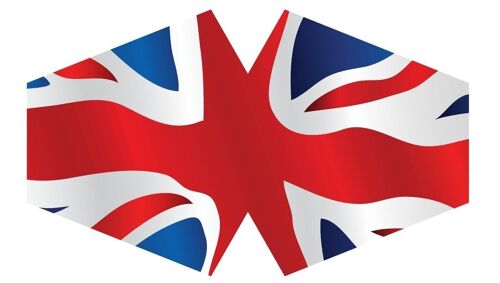 FFM-16 - Reusable Fashion Face Mask - Union Jack (Adult) - Sold in 1x unit/s per outer