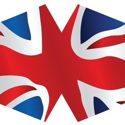 FFM-16 - Reusable Fashion Face Mask - Union Jack (Adult) - Sold in 1x unit/s per outer