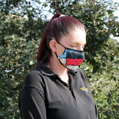 FFM-29 - Reusable Fashion Face Covering - Graffiti Art (Adult) - Sold in 1x unit/s per outer