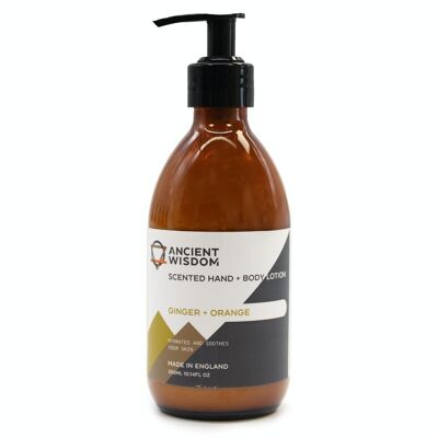 FHBL-01 - Ginger & Orange Lotion 300ml - Sold in 4x unit/s per outer