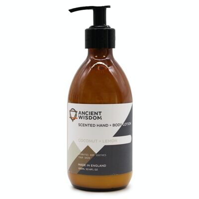 FHBL-05 - Lotion à la noix de coco et au citron 300 ml - Vendu en 4x unité/s par enveloppe