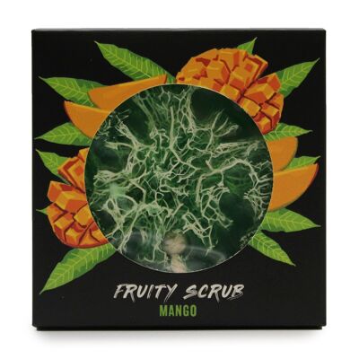 FSS-05 - Fruity Scrub Soap on a Rope - Mango - Sold in 4x unit/s per outer