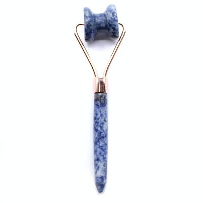GemFR-12 - Gemstone Jawline Roller - Sodalite - Sold in 1x unit/s per outer