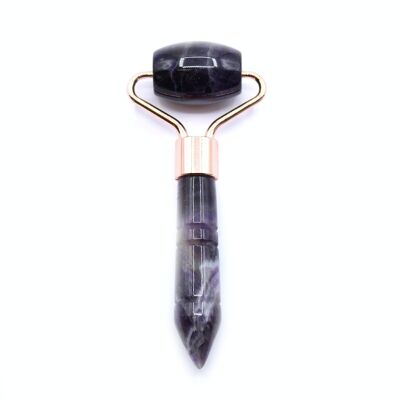 GemFR-15 - Gemstone Mini Roller - Amethyst - Sold in 1x unit/s per outer